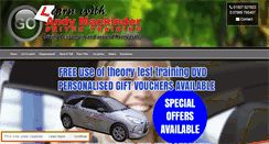 Desktop Screenshot of andymackinder-drivertraining.co.uk