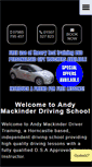 Mobile Screenshot of andymackinder-drivertraining.co.uk